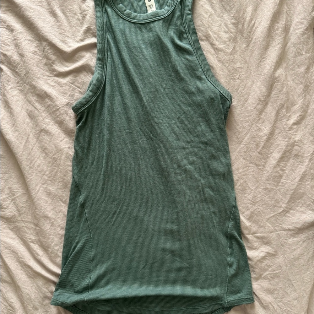 Lululemon Athletica Sage Green Tank Top